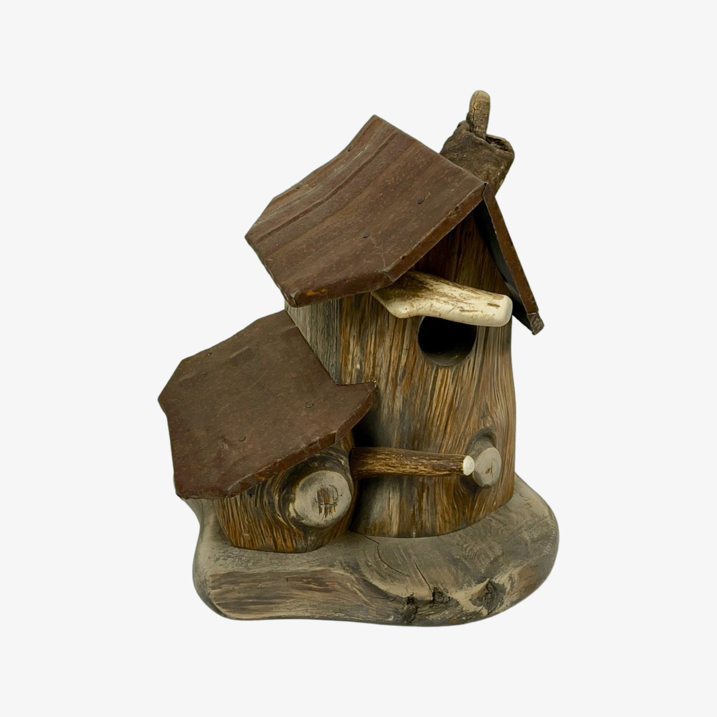 A hand made Bird House made from Cedar Wood