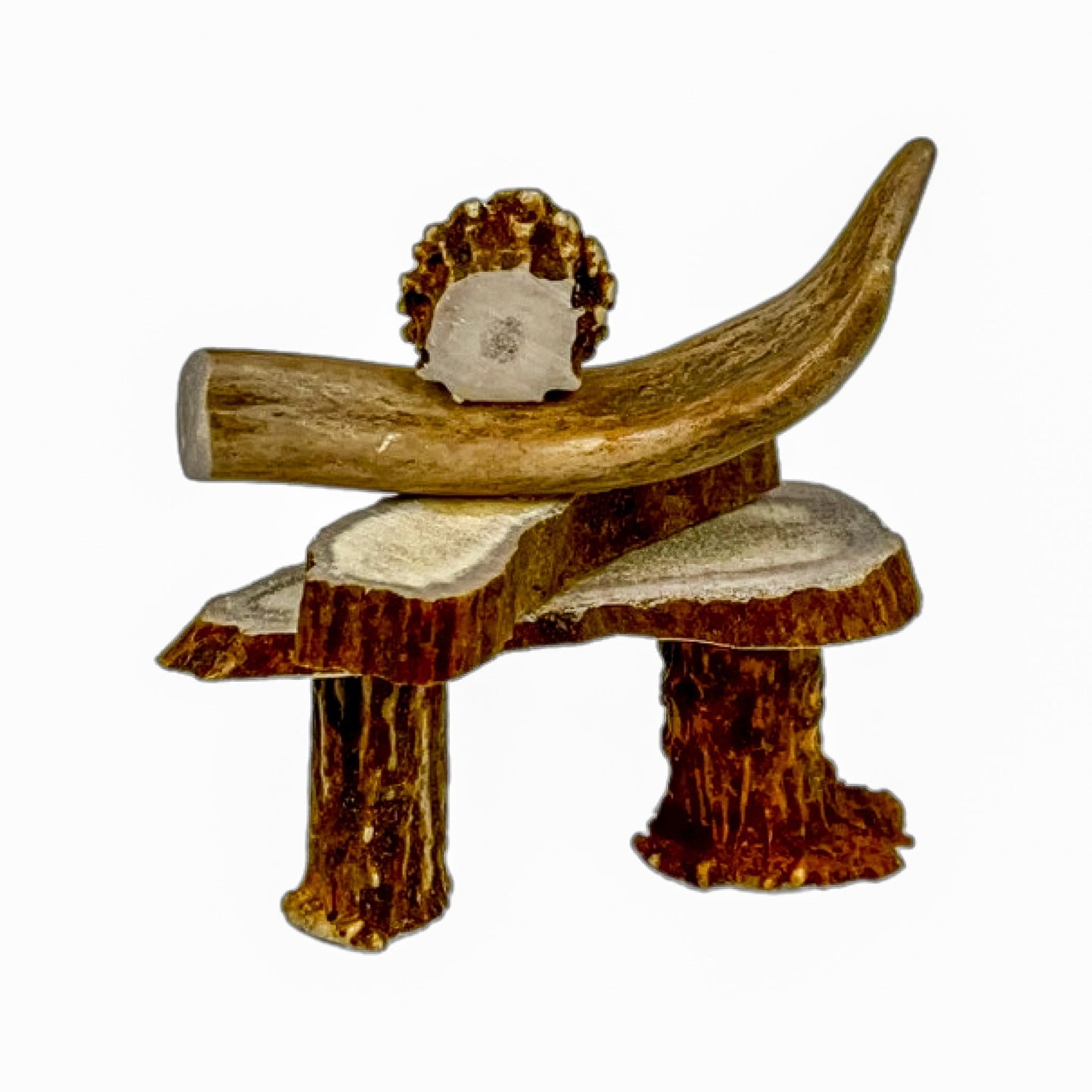 An Inukshuk Home Decor made from Deer antlers