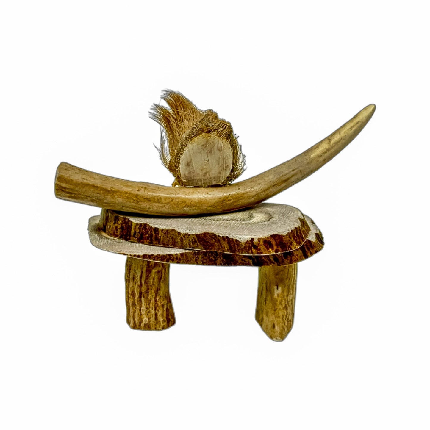 An Inukshuk Home Decor made from Deer antlers