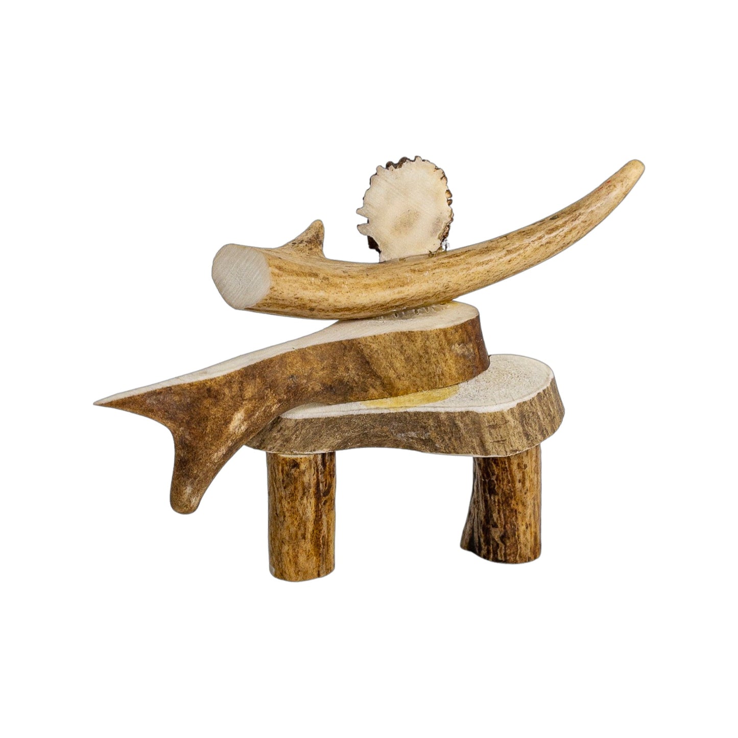 An Inukshuk Home Decor made from Deer antlers