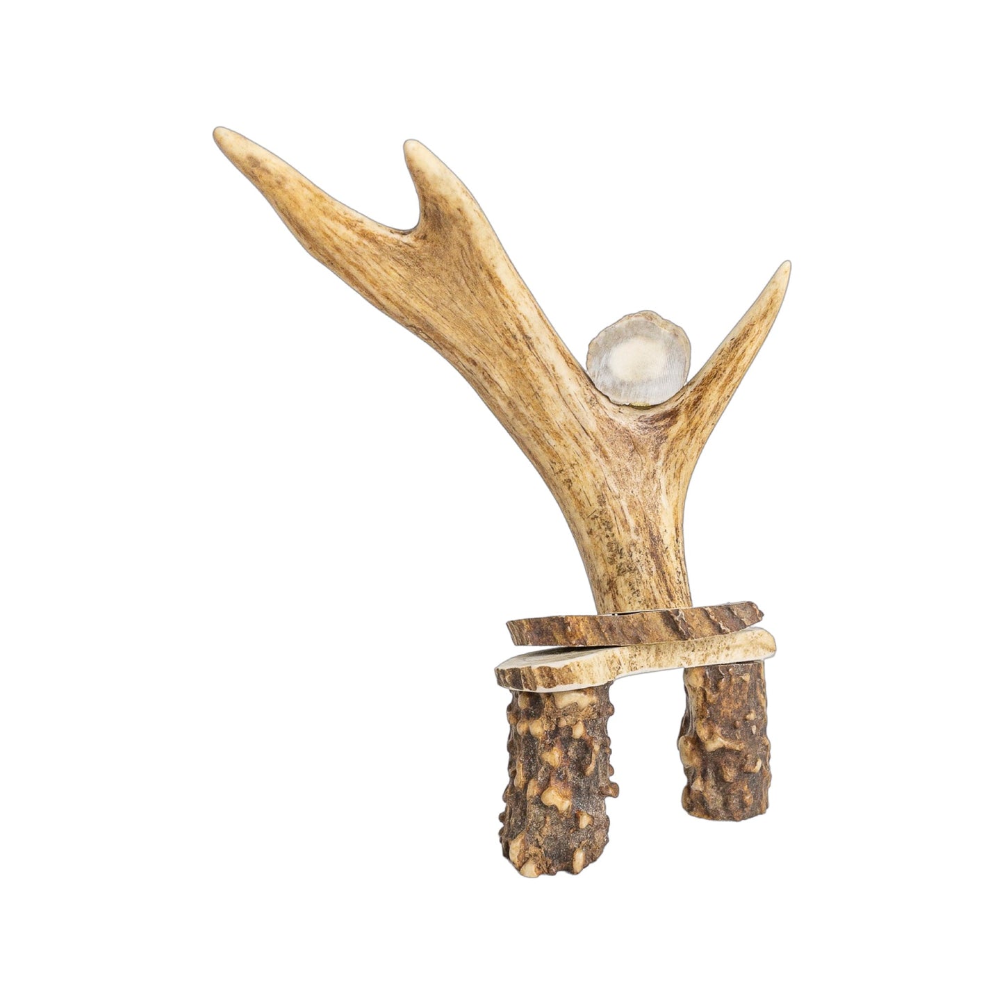 An Inukshuk Home Decor made from Deer antlers