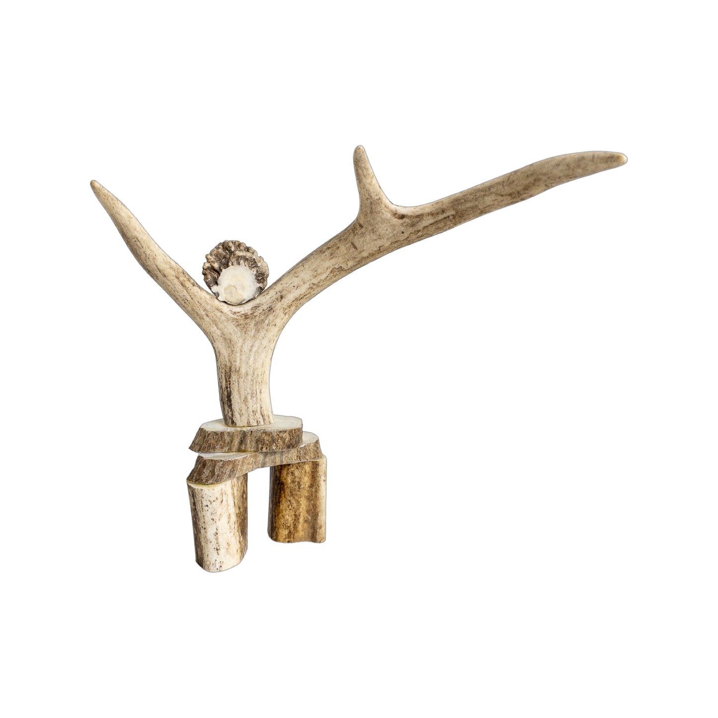An Inukshuk Home Decor made from Deer antlers