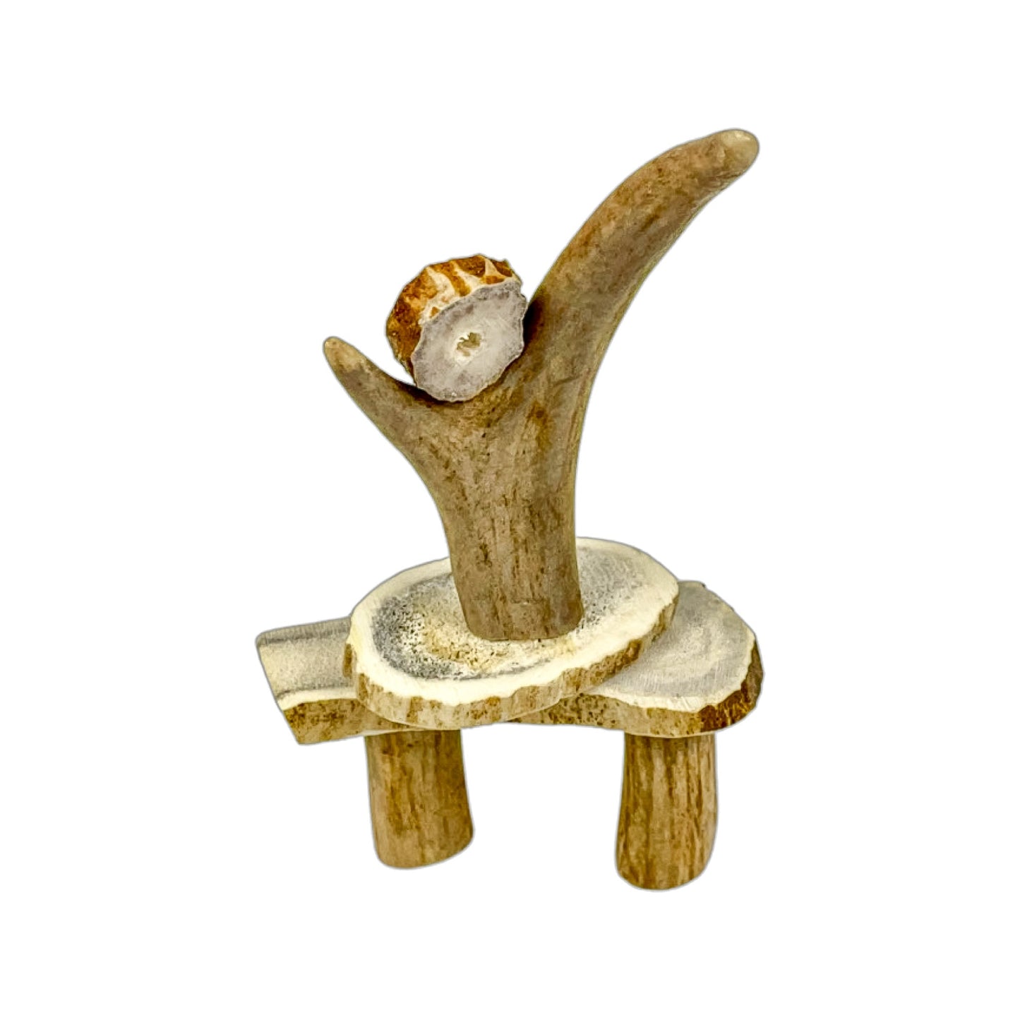 An Inukshuk Home Decor made from Deer antlers