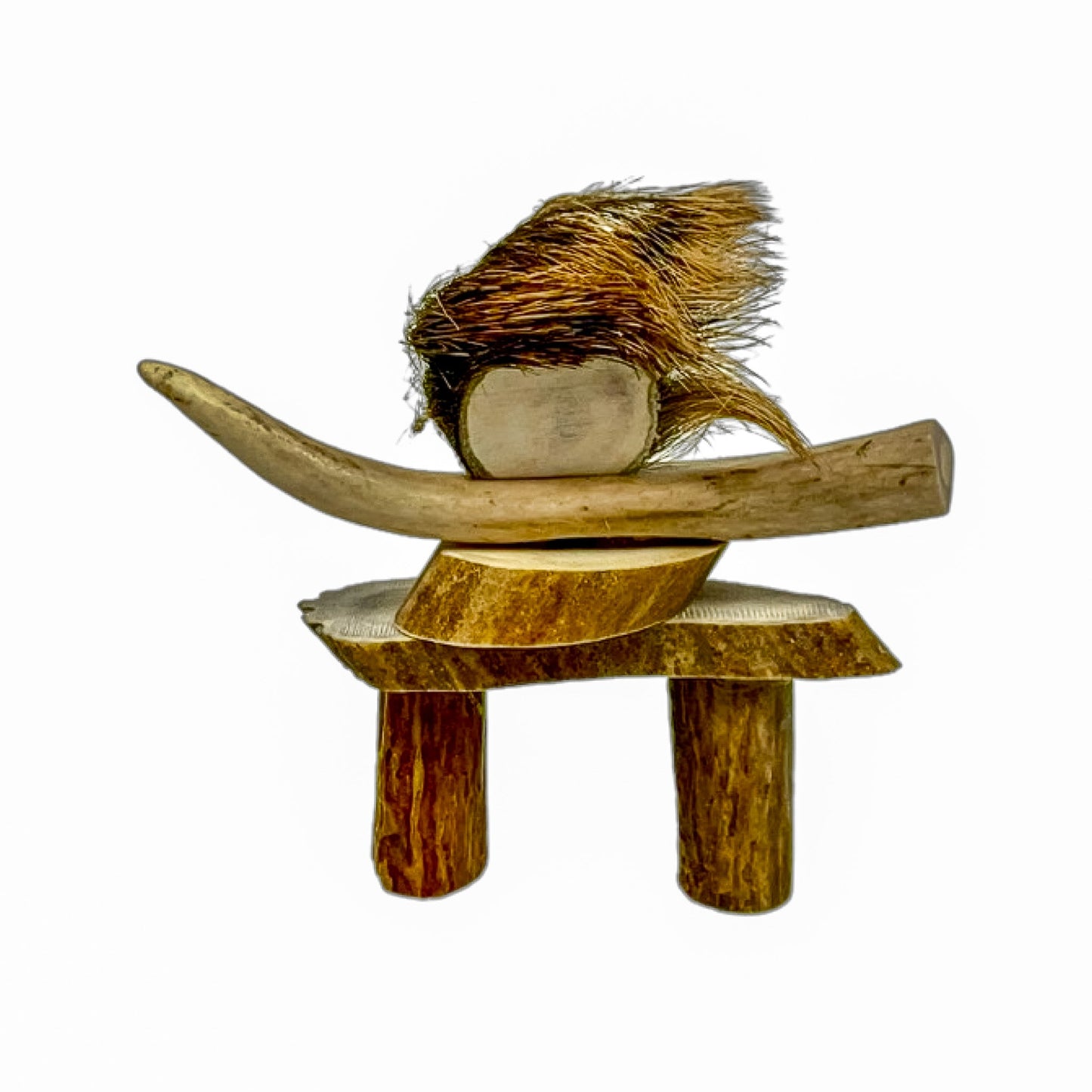 An Inukshuk Home Decor made from Deer antlers