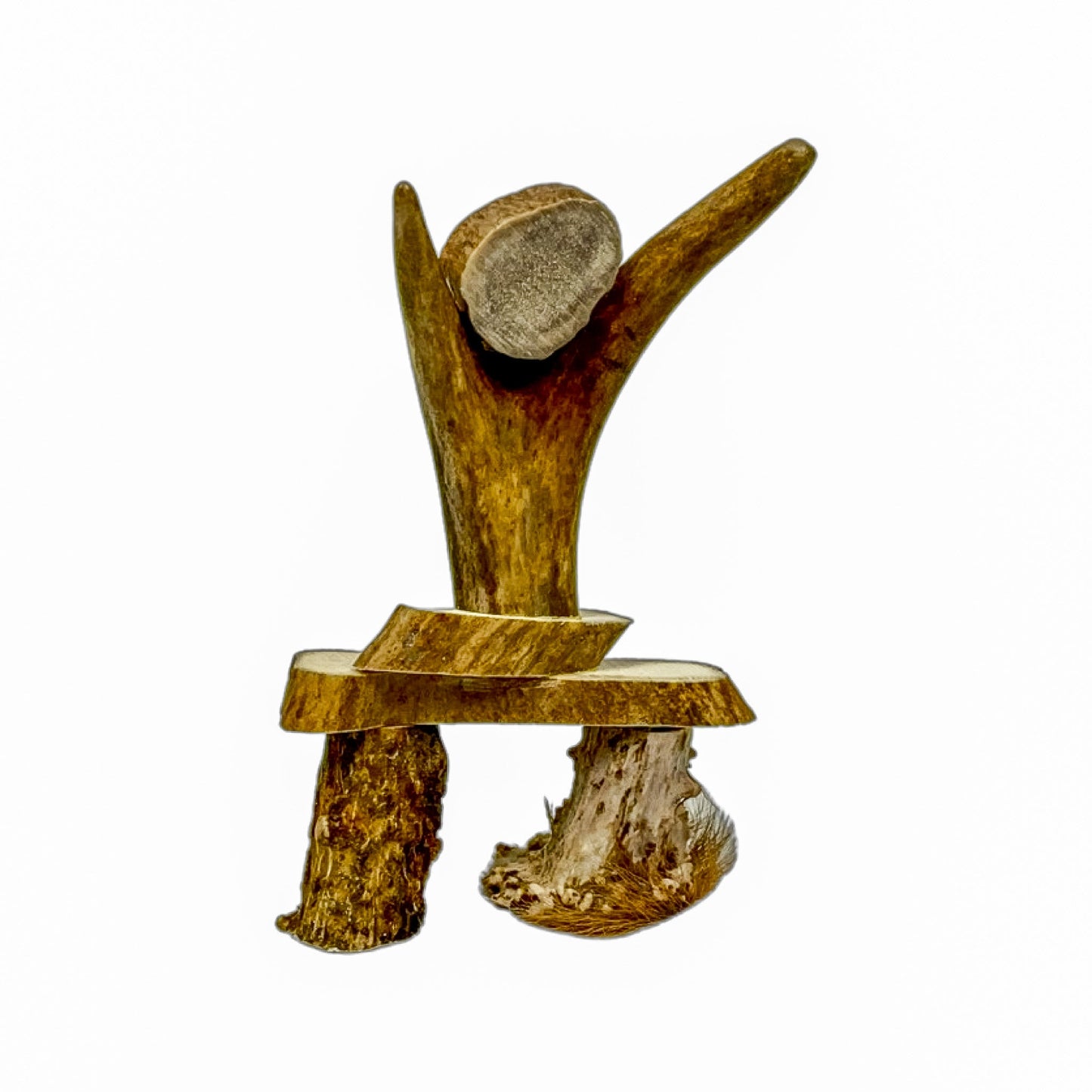 An Inukshuk Home Decor made from Deer antlers