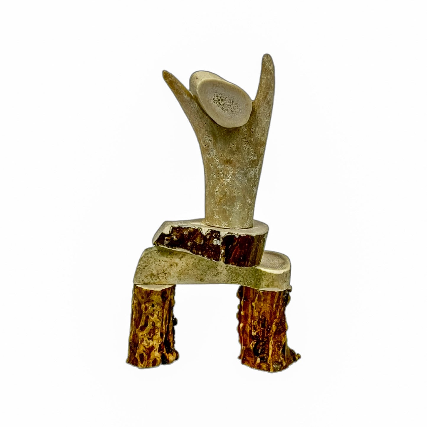 An Inukshuk Home Decor made from Deer antlers