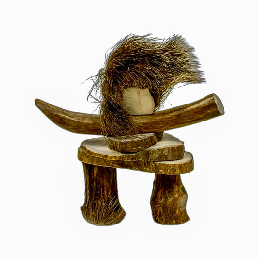 An Inukshuk Home Decor made from Deer antlers